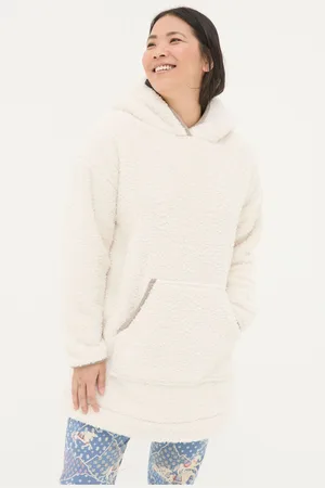 Fat Face Snuggle Borg Hoodie