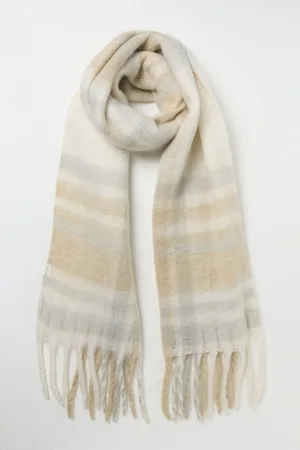Fat Face Talia Check Scarf