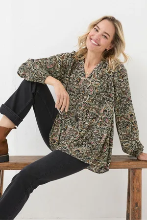 Fat Face Faye Wild Paisley Tunic