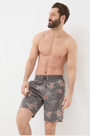 Fat Face Camber Hibiscus Swim Shorts