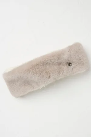 Fat Face Faux Fur Headband
