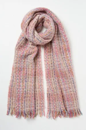 Fat Face Penny Check Scarf