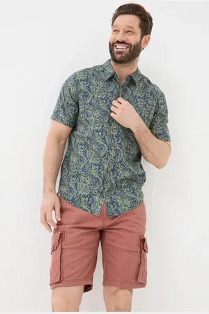 Fat Face Short Sleeve Jungle Print Shirt