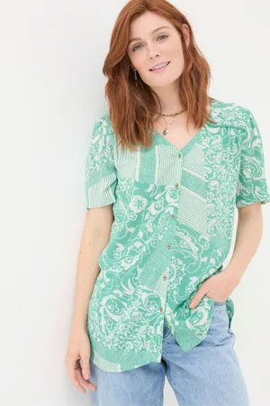 Fat Face Cassidy Patched Paisley Tunic