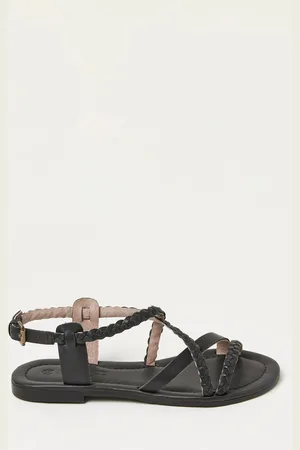 Fat Face Daphne Leather Braided Sandals