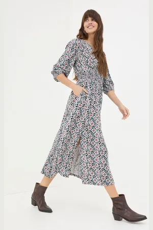 Fat Face Rene Midi Dress