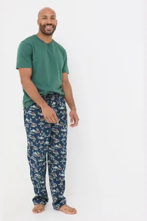 Fat Face Jeep Print Pyjama Bottoms