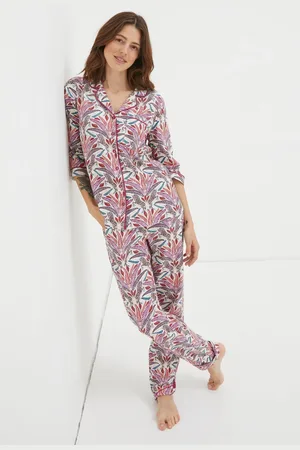 Fat Face Zebra Pyjamas Shirt