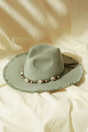 Fat Face Raw Edge Fedora Hat