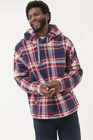 Fat Face Check Sofa Hoodie