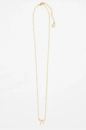 Fat Face Bow Pendant Necklace