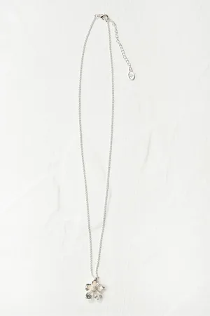 Fat Face Flower Pendant Necklace
