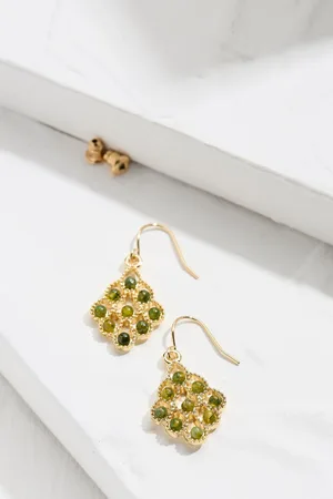 Fat Face Stone Drop Earrings