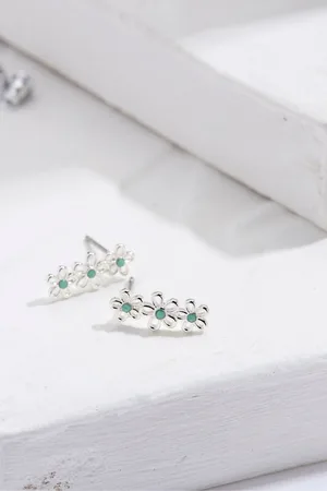 Fat Face Triple Daisy Earrings