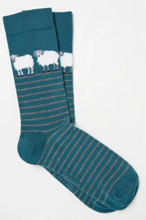 Fat Face Fluffy Ram Socks