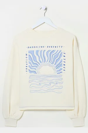 Fat Face Sea Crew 100% Cotton Sweatshirt