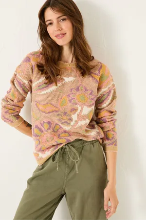Fat Face Wilding Knitted Pattern Jumper