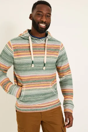 Fat Face Trescowe Stripe Over Head Hoody