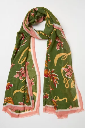 Fat Face Wilding Printed Lightweight Scarf