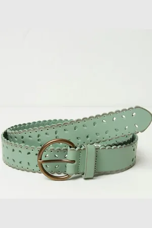 Fat Face Scalloped Jean Leather Belt