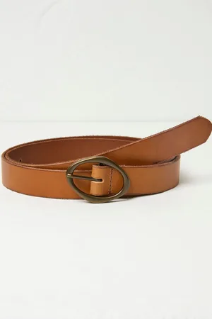 Fat Face Buckle Interest Leather Belt