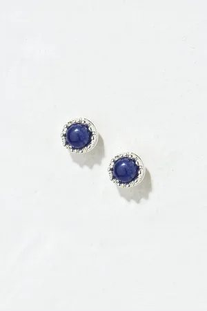 Fat Face Stone Stud Earrings