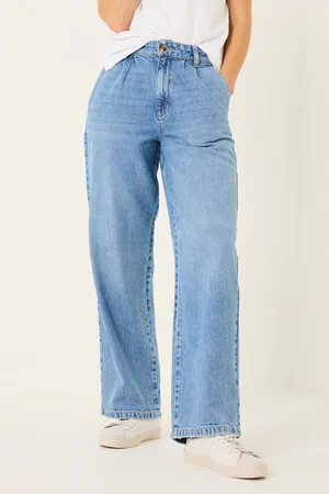 Fat Face Ginger Wide Leg Jeans