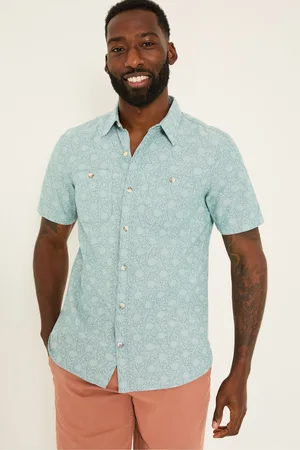 Fat Face Short Sleeve Tile Print Shirt