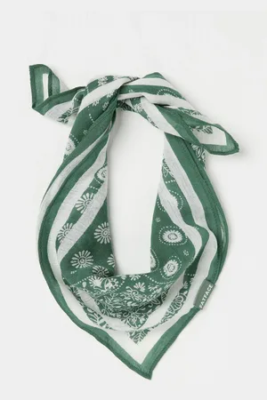 Fat Face Bandana Printed Square Scarf