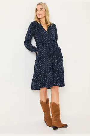 Fat Face Ivana Jersey 100% Cotton Dress