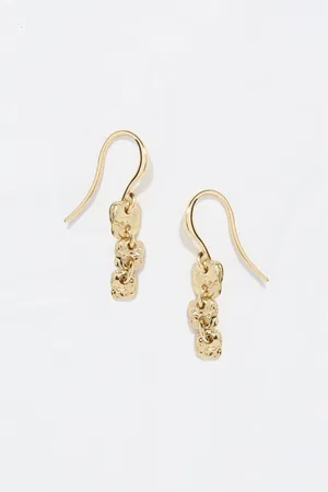 Fat Face Triple Circle Drop Earrings