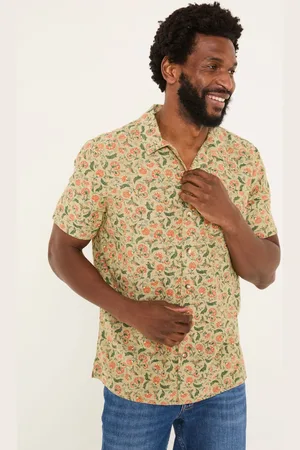 Fat Face Short Sleeve Bloom Print Shirt