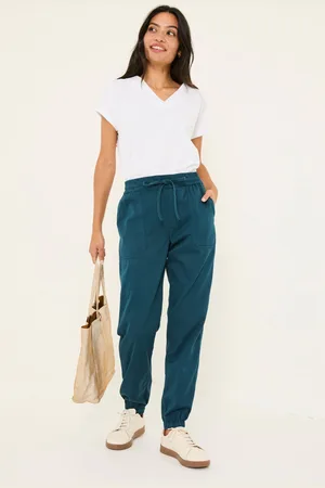Fat Face Lyme Cuffed Joggers