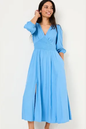 Fat Face Rene Textured Midi Dress