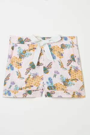 Fat Face Betty Bee Pyjama Shorts