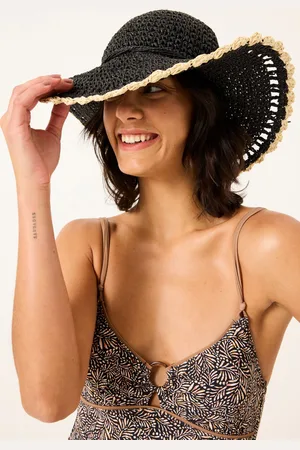 Fat Face Scalloped Edge Straw Hat