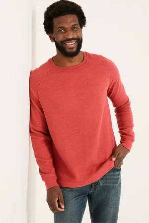 Fat Face Long-Sleeve Waffle Crew