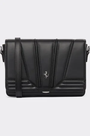 FERRARI Gt Crossbody Bag In Smooth Leather - Shoulder Bags Os