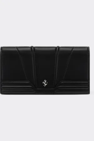 FERRARI Continental Wallet In Leather - Wallets And Small Leather Goods Os