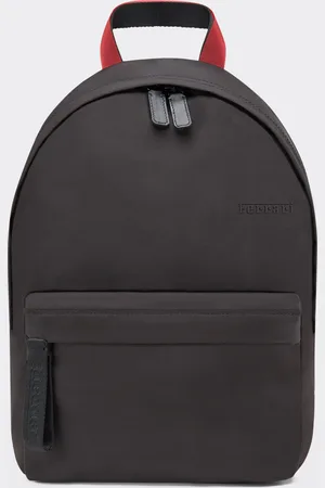 FERRARI Solid-colour Nylon Rucksack - Backpacks And Waist Bags Os
