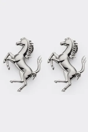 FERRARI Prancing Horse Earrings - Earrings Os