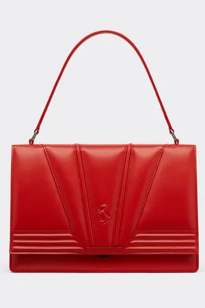 FERRARI Crossbody Bag In Smooth Leather With 3d Motifs - Handbags Os