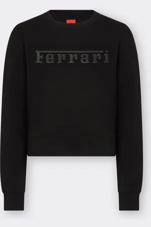 FERRARI Jumper With Contrast Maxi Lettering - Female Jumpers & Knitwear M