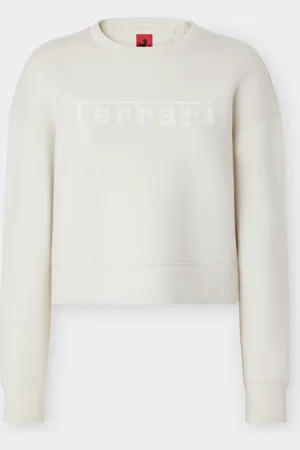 FERRARI Scuba Sweatshirt With Logo - Female Jumpers & Knitwear Xs