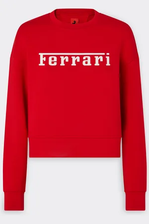 FERRARI Scuba Sweatshirt With Logo - Female Jumpers & Knitwear Xl