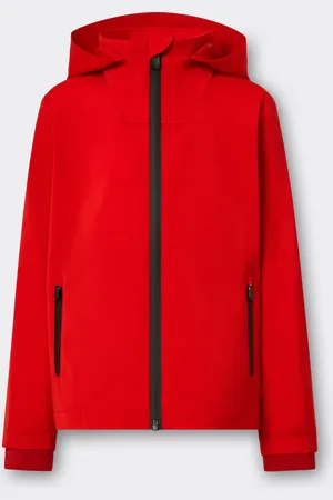 FERRARI Jacket In Technical Fabric With Hood And Shield Detail - Jackets And Sweatshirts 2y