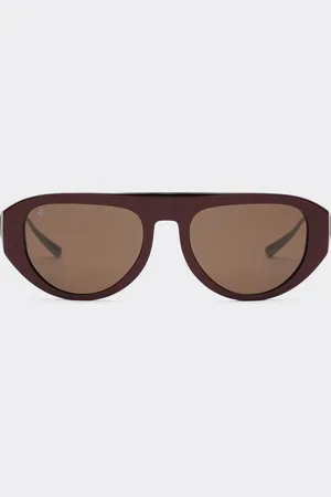 FERRARI Sunglasses In Iridescent Acetate With Brown Lens - Sunglasses Os
