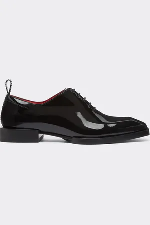 FERRARI Oxford Shoe In Coated Leather - Male Shoes & Boots 43