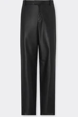 FERRARI Trousers In Nappa Leather - Male Trousers 46