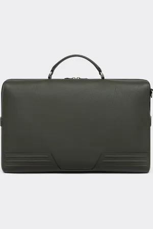 FERRARI Grained Leather Duffle Bag - Travel Bags And Accessories Os